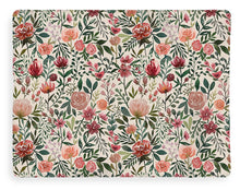 Load image into Gallery viewer, Pink Spring Flowers - Blanket