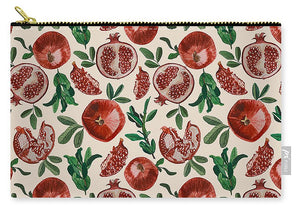 Pomegranate Pattern - Carry-All Pouch