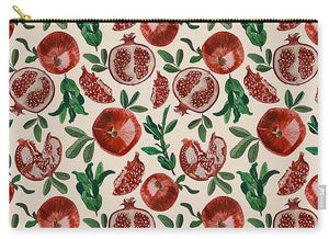 Pomegranate Pattern - Carry-All Pouch