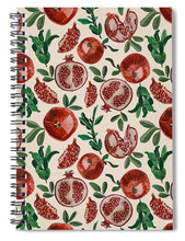 Load image into Gallery viewer, Pomegranate Pattern - Spiral Notebook
