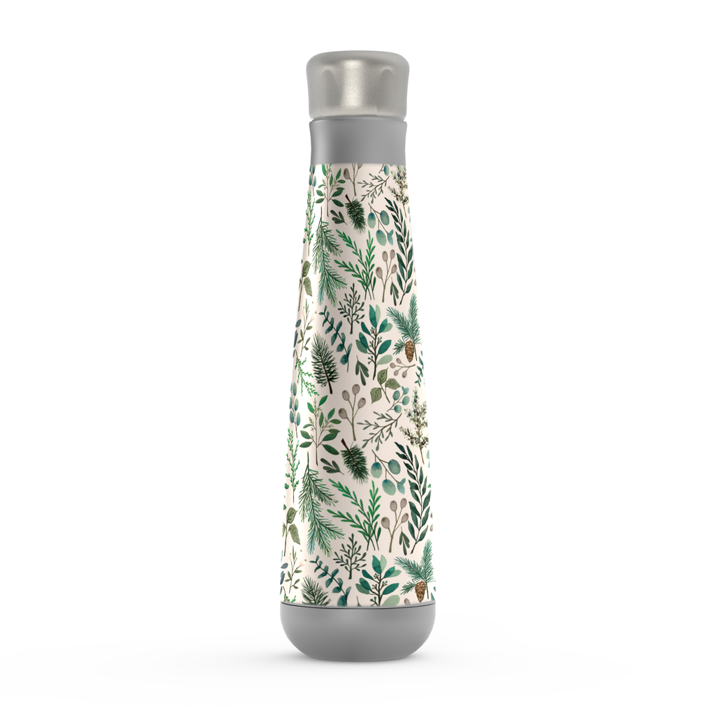 Winter Eucalyptus and Berry Peristyle Water Bottle