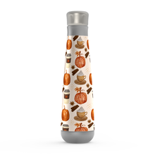 Load image into Gallery viewer, Pumpkin Spice Coffee Peristyle Water Bottle