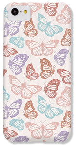Rainbow Butterfly Pattern - Phone Case