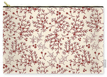 Load image into Gallery viewer, Red Christmas Branch - Carry-All Pouch