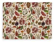 Load image into Gallery viewer, Rose hips, fruit, and leaves  - Blanket