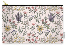 Load image into Gallery viewer, Spring Botanical Pattern - Carry-All Pouch