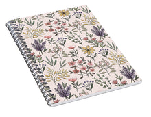 Load image into Gallery viewer, Spring Botanical Pattern - Spiral Notebook