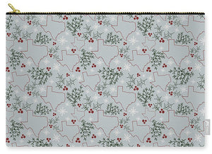 Texas Christmas Pattern - Carry-All Pouch