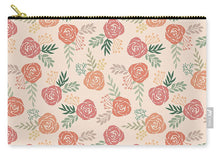 Load image into Gallery viewer, Warm Floral Pattern - Carry-All Pouch