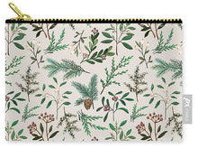 Load image into Gallery viewer, Winter Berry Pattern - Carry-All Pouch
