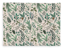 Load image into Gallery viewer, Winter Eucalyptus and Berry Pattern - Blanket