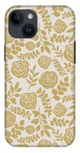 Load image into Gallery viewer, Gold Floral Pattern - Phone Case