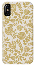 Load image into Gallery viewer, Gold Floral Pattern - Phone Case