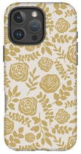 Load image into Gallery viewer, Gold Floral Pattern - Phone Case