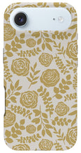 Load image into Gallery viewer, Gold Floral Pattern - Phone Case