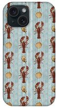 Load image into Gallery viewer, Lobster Pattern - Phone Case