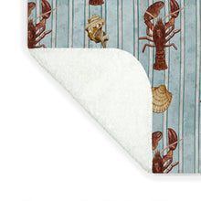 Load image into Gallery viewer, Lobster Pattern - Blanket
