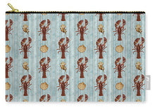Load image into Gallery viewer, Lobster Pattern - Zip Pouch