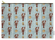 Load image into Gallery viewer, Lobster Pattern - Zip Pouch