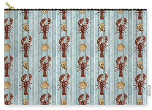 Lobster Pattern - Zip Pouch