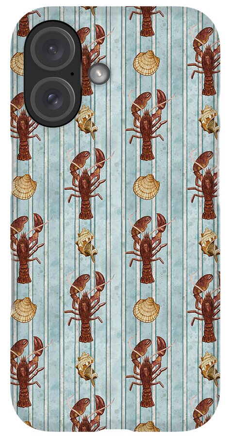 Lobster Pattern - Phone Case