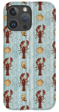 Load image into Gallery viewer, Lobster Pattern - Phone Case