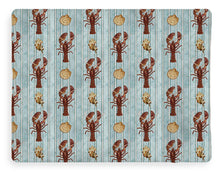 Load image into Gallery viewer, Lobster Pattern - Blanket