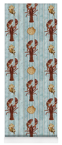 Lobster Pattern - Yoga Mat