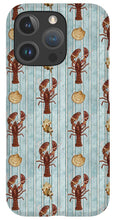 Load image into Gallery viewer, Lobster Pattern - Phone Case