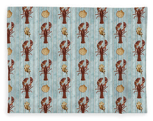 Lobster Pattern - Blanket
