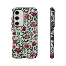 Load image into Gallery viewer, Magenta Floral Eucalyptus Phone Case