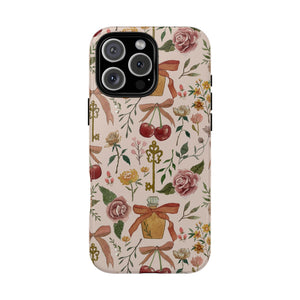 Bows, Flowers and Cherries Phone Case