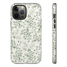 Load image into Gallery viewer, Green Christmas Branch Phone Case