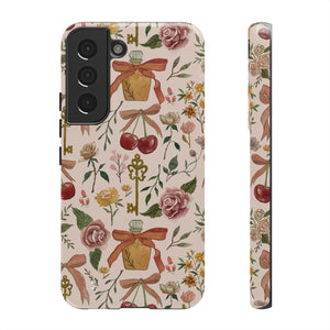 Bows, Flowers and Cherries Phone Case