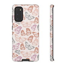 Load image into Gallery viewer, Orange and Pink Butterfly Phone Case