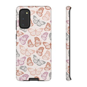 Orange and Pink Butterfly Phone Case