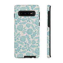 Load image into Gallery viewer, Baby Blue Floral Phone Case