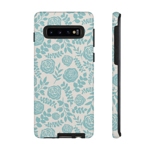 Baby Blue Floral Phone Case