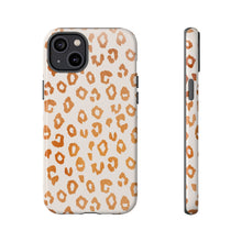 Load image into Gallery viewer, Copper Leopard Print Phone Case