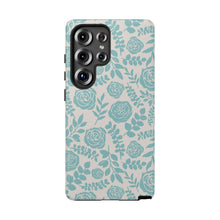 Load image into Gallery viewer, Baby Blue Floral Phone Case