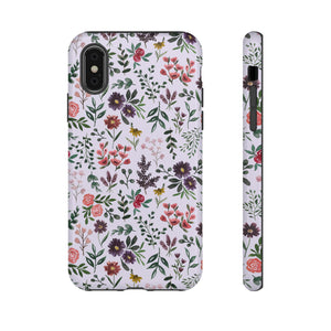 Bright Watercolor Flower - Purple Phone Case