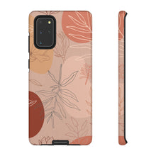 Load image into Gallery viewer, Pink Abstract Desert Leaf Phone Case