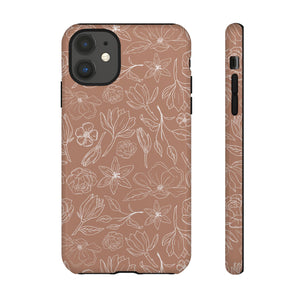 Copper Magnolia Phone Case