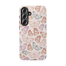 Load image into Gallery viewer, Orange and Pink Butterfly Phone Case