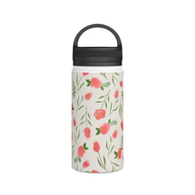 Load image into Gallery viewer, Spring Watercolor Handle Lid Water Bottle