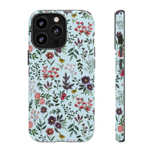 Load image into Gallery viewer, Bright Watercolor Flower - Blue Phone Case