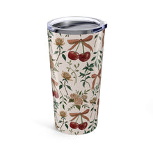Load image into Gallery viewer, Cherries and Roses Travel Mug
