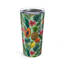 Load image into Gallery viewer, Pineapple and Papaya Travel Mug