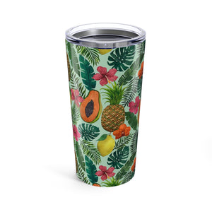 Pineapple and Papaya Travel Mug