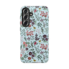 Load image into Gallery viewer, Bright Watercolor Flower - Blue Phone Case